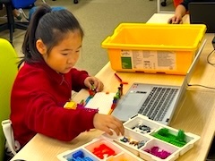 プログラミング学習の様子