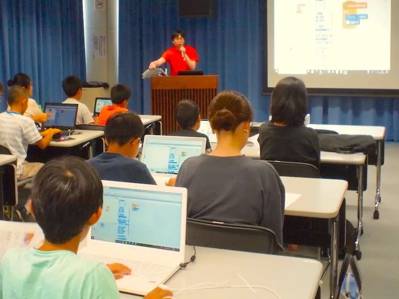 ワークピア磐田主催の自由研究ワークショップで講師をしました 18 浜松発 小学生 中学生 高校生のプログラミング教室プログメイト